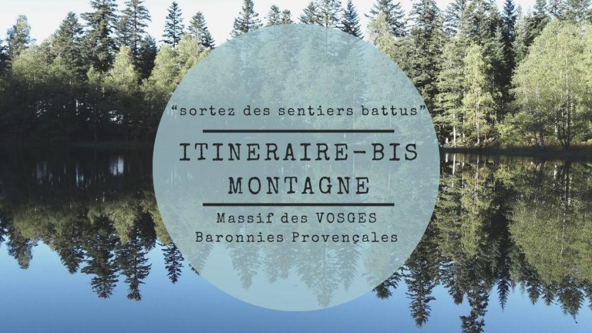 ITINERAIRE BIS MONTAGNE AYMERIC FISCH PIERRE PERCEE VOSGES ESCALADE VTT